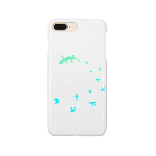 ヤモリがペタペタ。 Smartphone Case