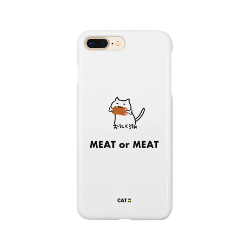 CAT X MEAT スマホケース