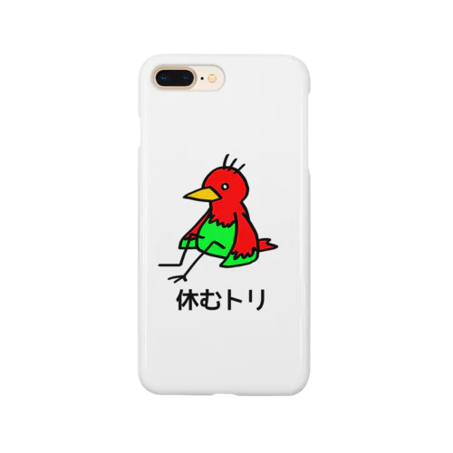 休むトリ Smartphone Case