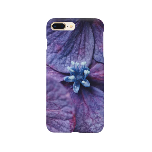 紫陽花　紫 Smartphone Case