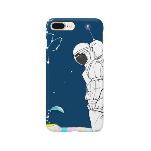 宇宙飛行士と鯨 Smartphone Case