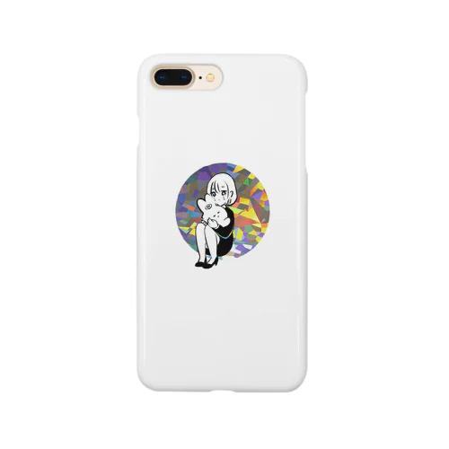 キラキラシール会社員ちゃん Smartphone Case