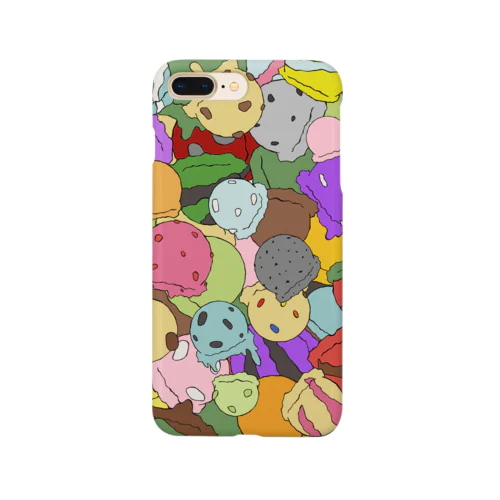 カラフルアイスクリーム Smartphone Case