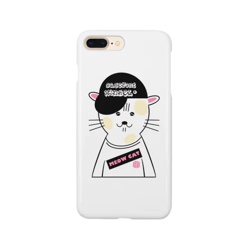 MEOW CAT「にゃ～ブランド」 Smartphone Case
