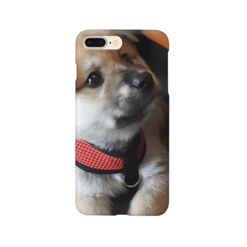 上目遣いまるちゃん Smartphone Case