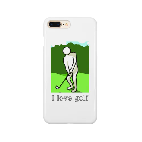 I love golf スマホケース