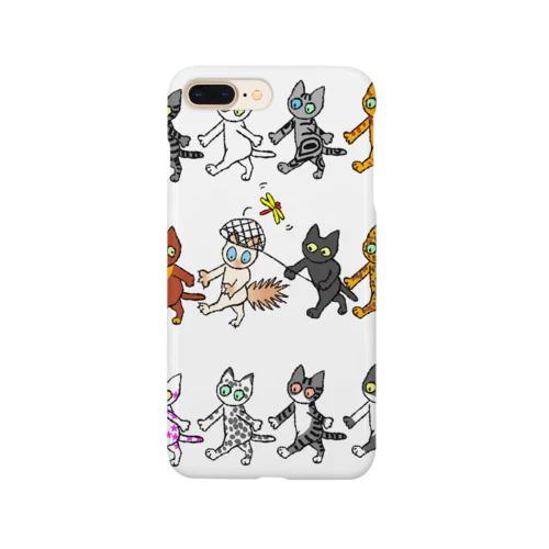 猫猫大行進 Smartphone Case