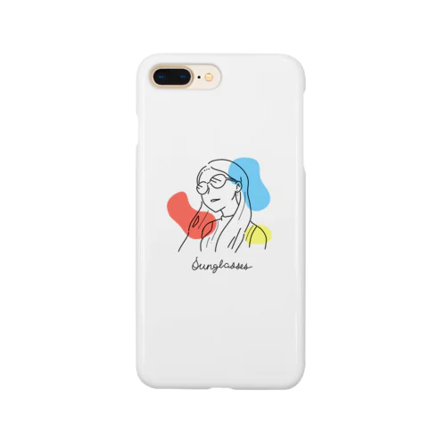 サングラス女子(カラフル) Smartphone Case