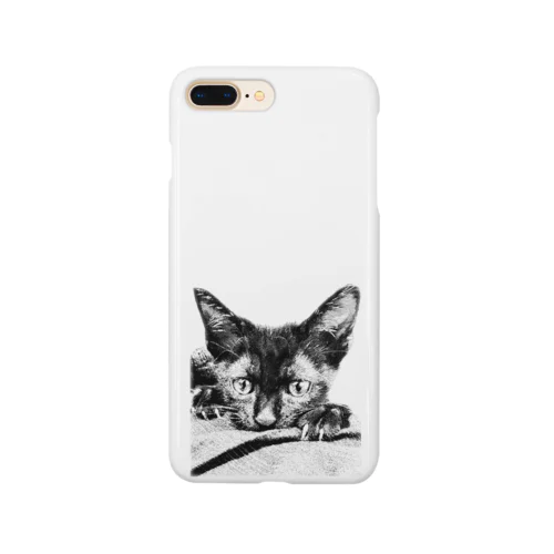 リアル黒猫(仔ねこ1) Smartphone Case