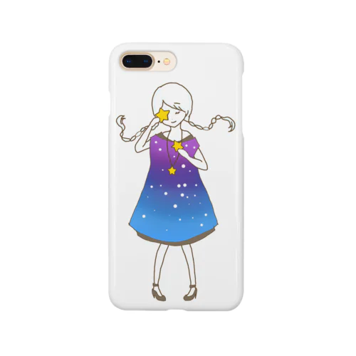 星と少女 Smartphone Case