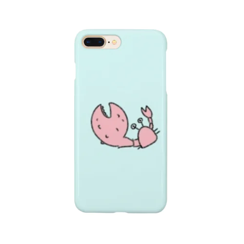 左利きのカニのケース Smartphone Case