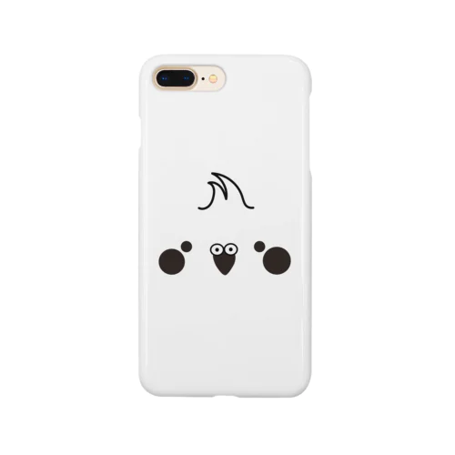 オカメBLACK（顔） Smartphone Case