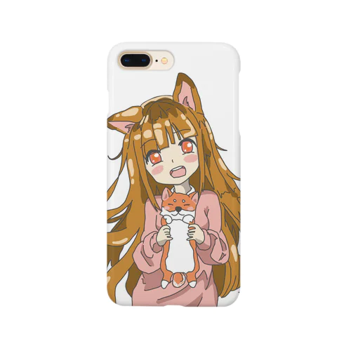 ワンちゃんと女の子 Smartphone Case