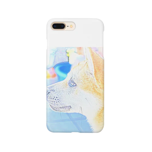 柴犬　夏のまるちゃん Smartphone Case