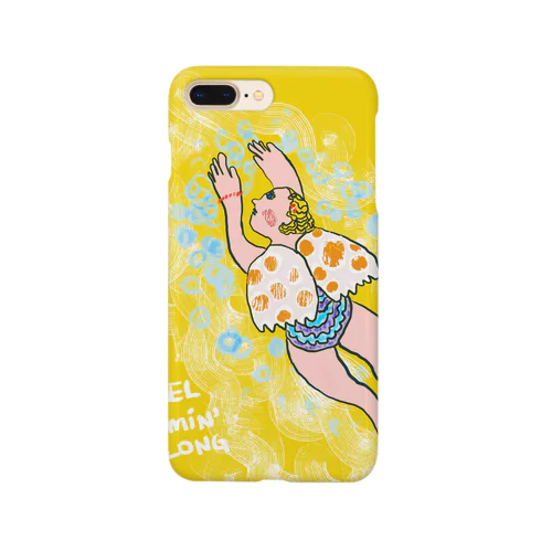 angel swimming along Smartphone Case