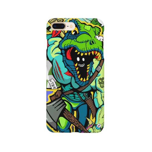 恐竜マン　スマホケース Smartphone Case