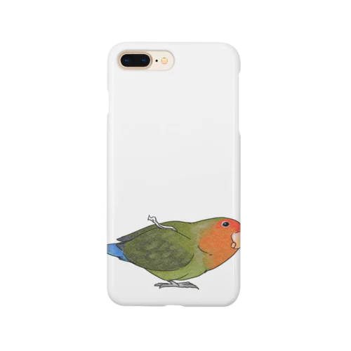 おすましコザクラインコ　きなこちゃん【まめるりはことり】 Smartphone Case