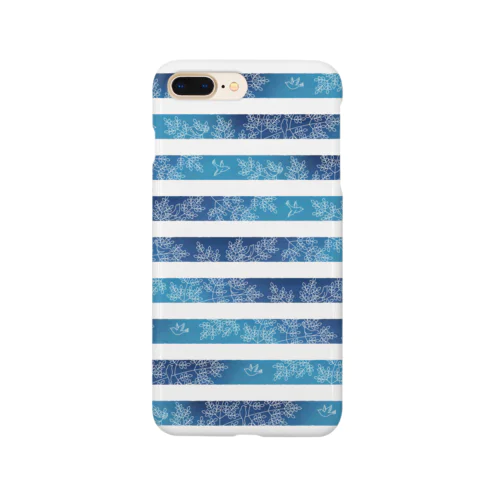 縞々の森（クリア） Smartphone Case