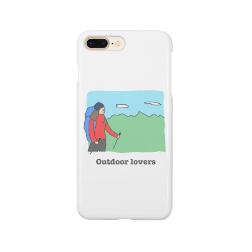 Outdoor lovers  スマホケース