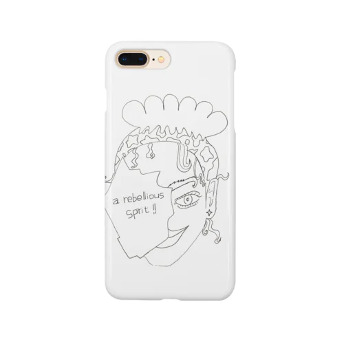 反抗心girl Smartphone Case