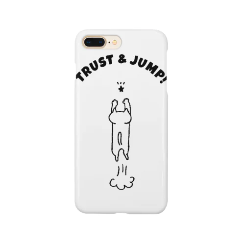 TRUST & JUMP !(BLACK) スマホケース