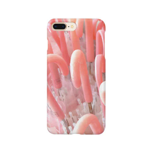 ピンクの傘 Smartphone Case