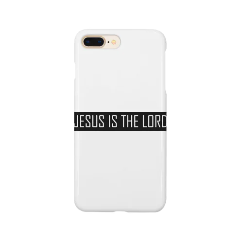 JESUS IS THE LORD(黒） Smartphone Case