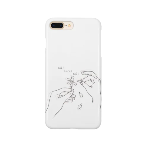 花占い suki kirai suki Smartphone Case