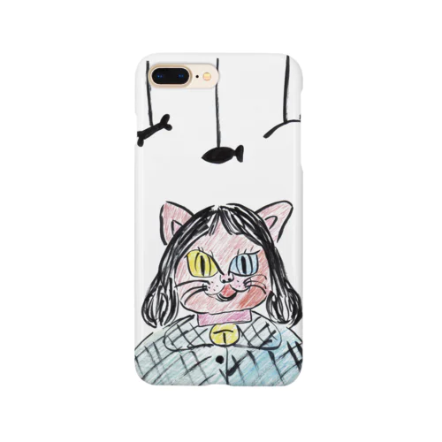 【 数量限定 】 「 キャット少女 」 猫 Tシャツ 帽子 など スマホケース