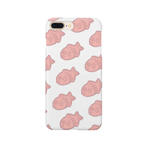 ピンクのたい焼き Smartphone Case