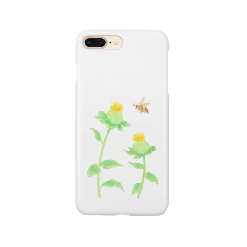 みつばちと紅花 Smartphone Case