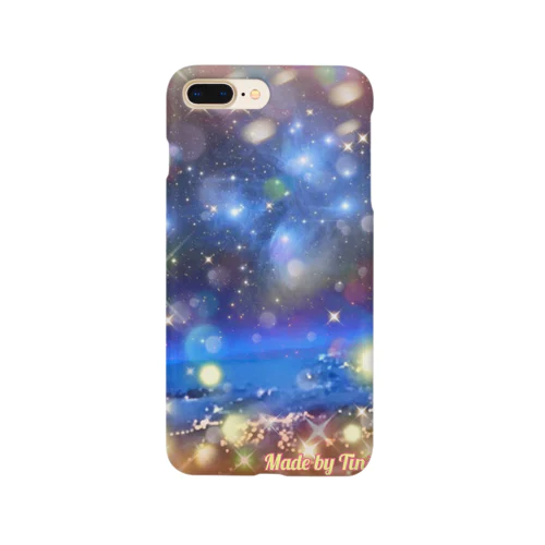 Pleiades floating on the horizon Smartphone Case