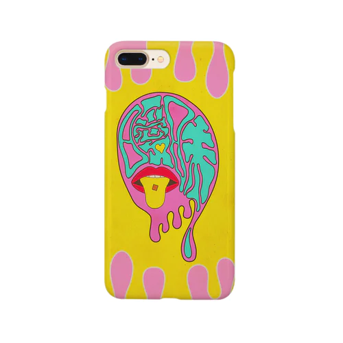 tongue_yellow Smartphone Case