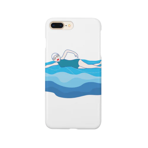 赤い唇のクロール Smartphone Case