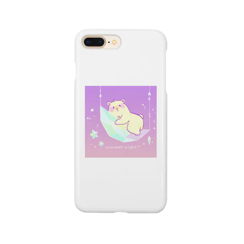 氷の月とくまちゃん＊ Smartphone Case