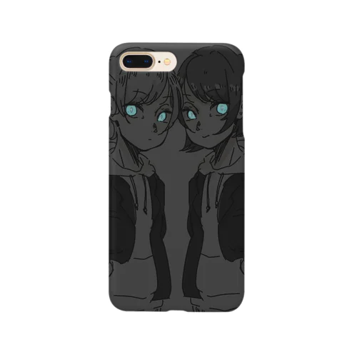 爬虫類アイの女の子 Smartphone Case