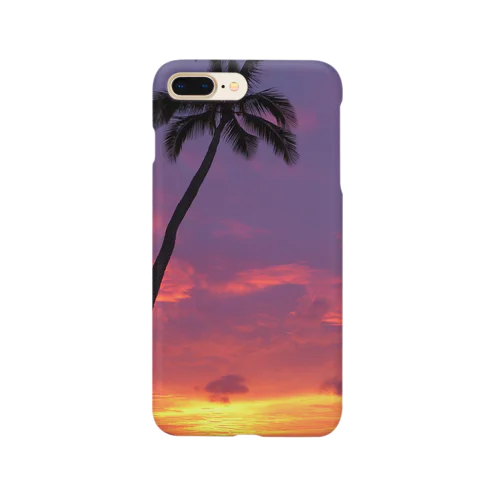 sunsetヤシの木 Smartphone Case