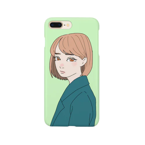 変な女の子Tシャツ Smartphone Case