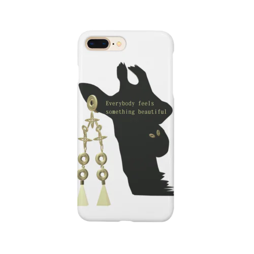 キリンとイヤリング Smartphone Case