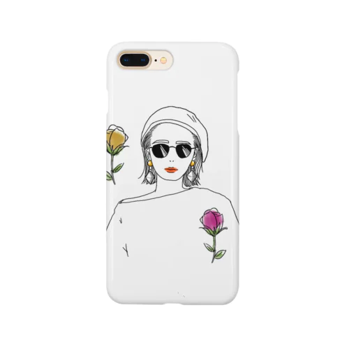 サングラス女子 Smartphone Case