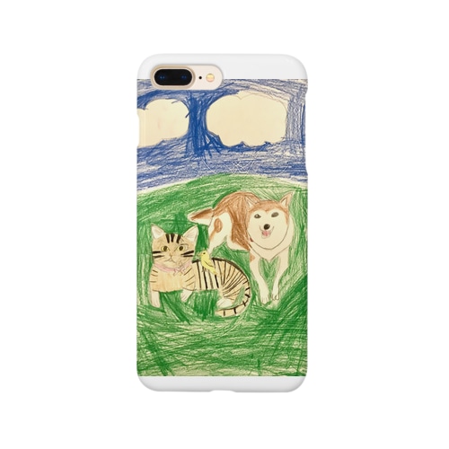 動物愛護ポスター Smartphone Case