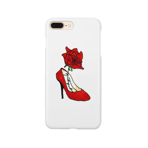 薔薇とヒール Smartphone Case