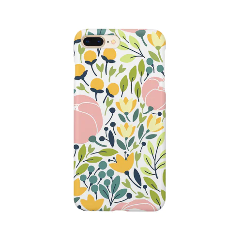 お花柄スマホケース Smartphone Case