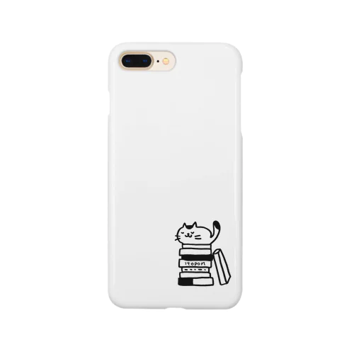 本好きネコ・ぽんちゃん Smartphone Case