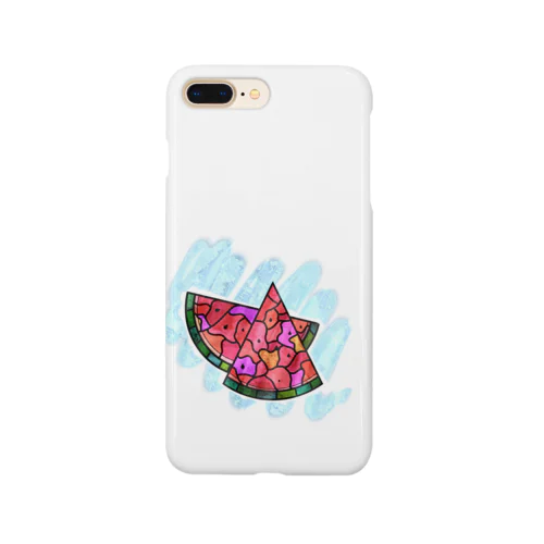 glass water melon スマホケース