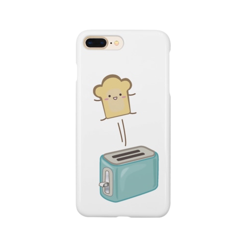 ポップアップトースターと食パンさん Smartphone Case