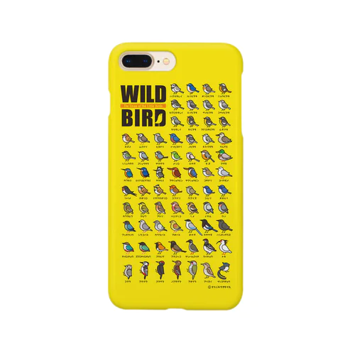 野鳥連合【黄】 Smartphone Case