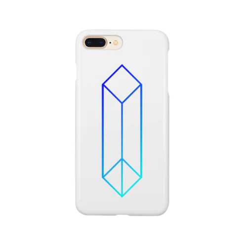 直方体:青 Smartphone Case