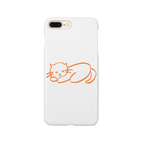 あすも楽しい おねんね ネコさん Smartphone Case