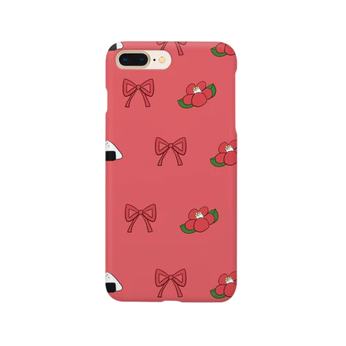 乙女スマホケース（椿）  Smartphone Case